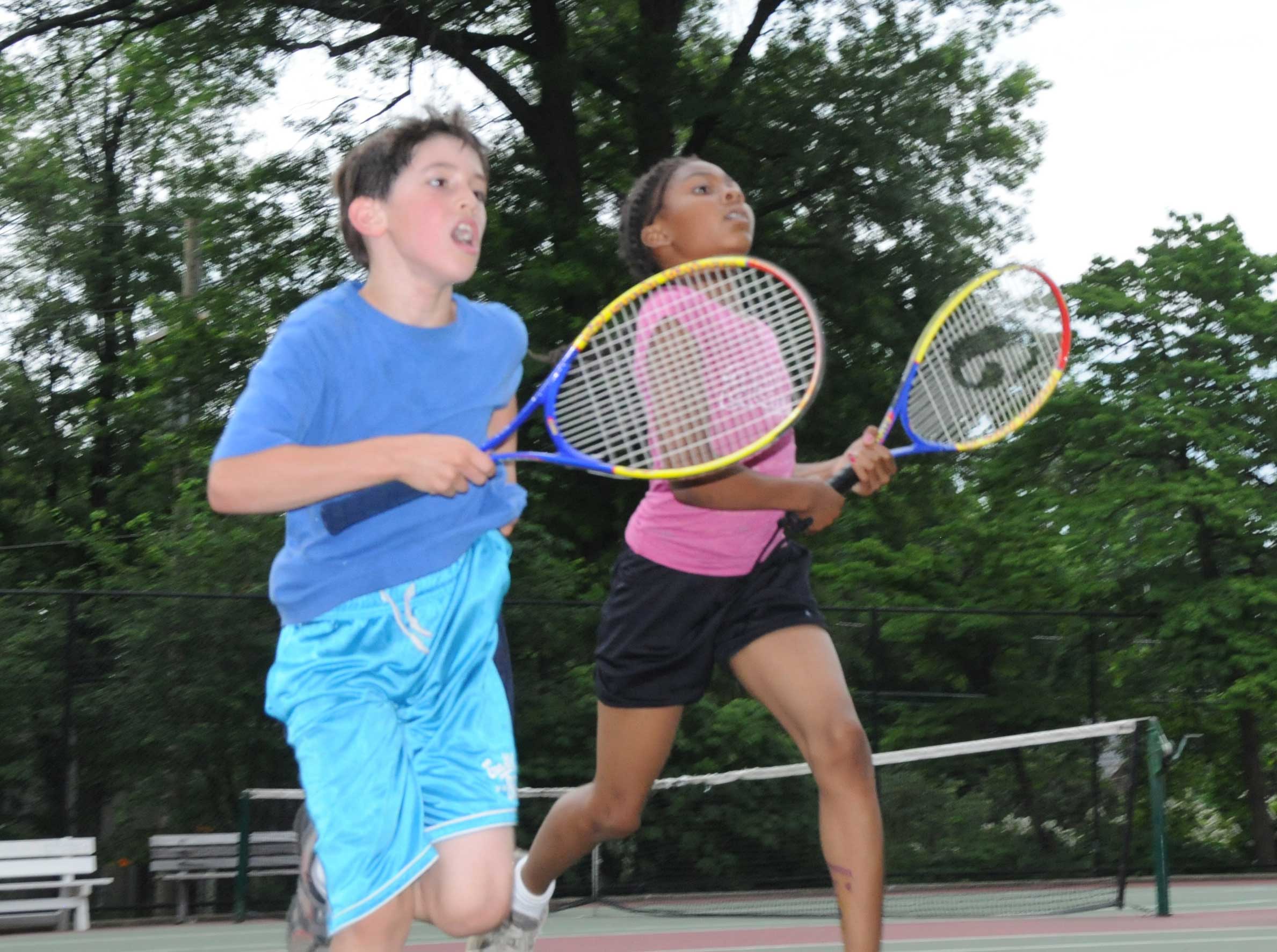 Playing Tennis